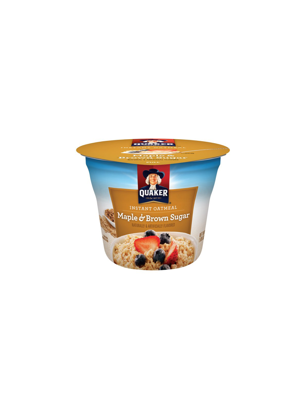 Order Quaker Maple & Brown Sugar Instant Oatmeal   food online from Chevron Extramile store, Cupertino on bringmethat.com