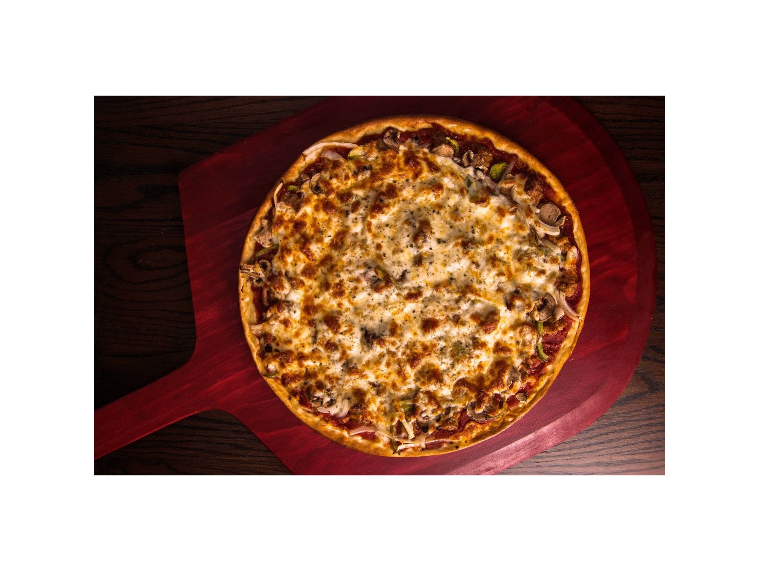 Order Pepperoni Supreme Pizza food online from Rosati's Pizza store, Woodridge on bringmethat.com