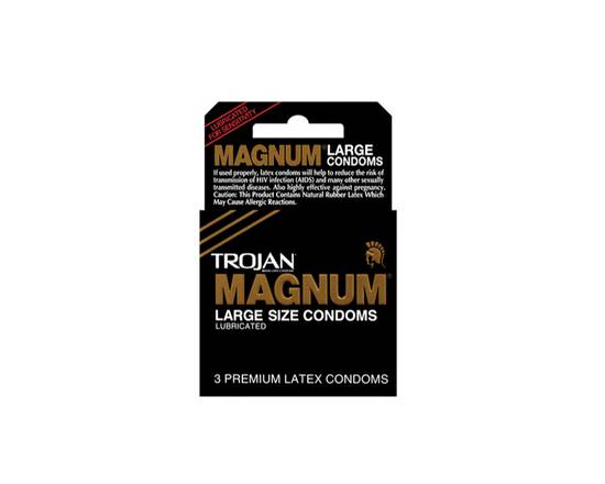 Order Trojan Magnum 3ct food online from Shell store, Pinole on bringmethat.com