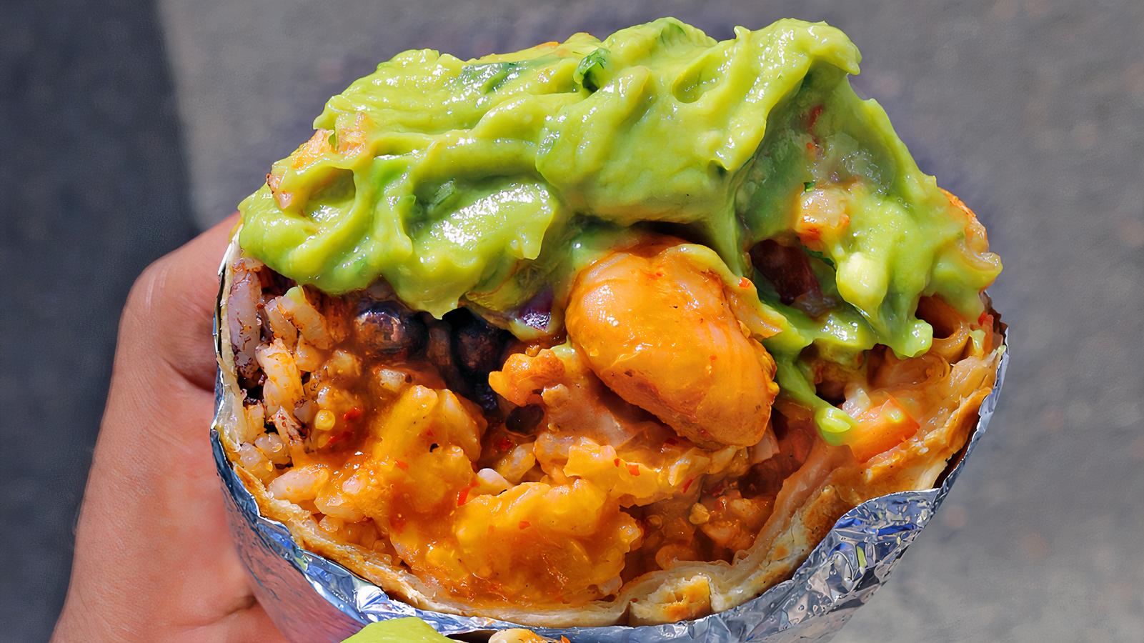 Order Burrito Patron food online from Chilacates store, Boston on bringmethat.com