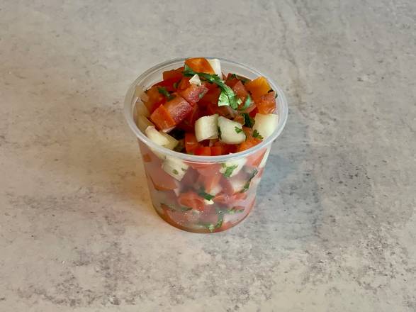 Order lrg pico de gallo side food online from Taco Bamba store, Rockville on bringmethat.com