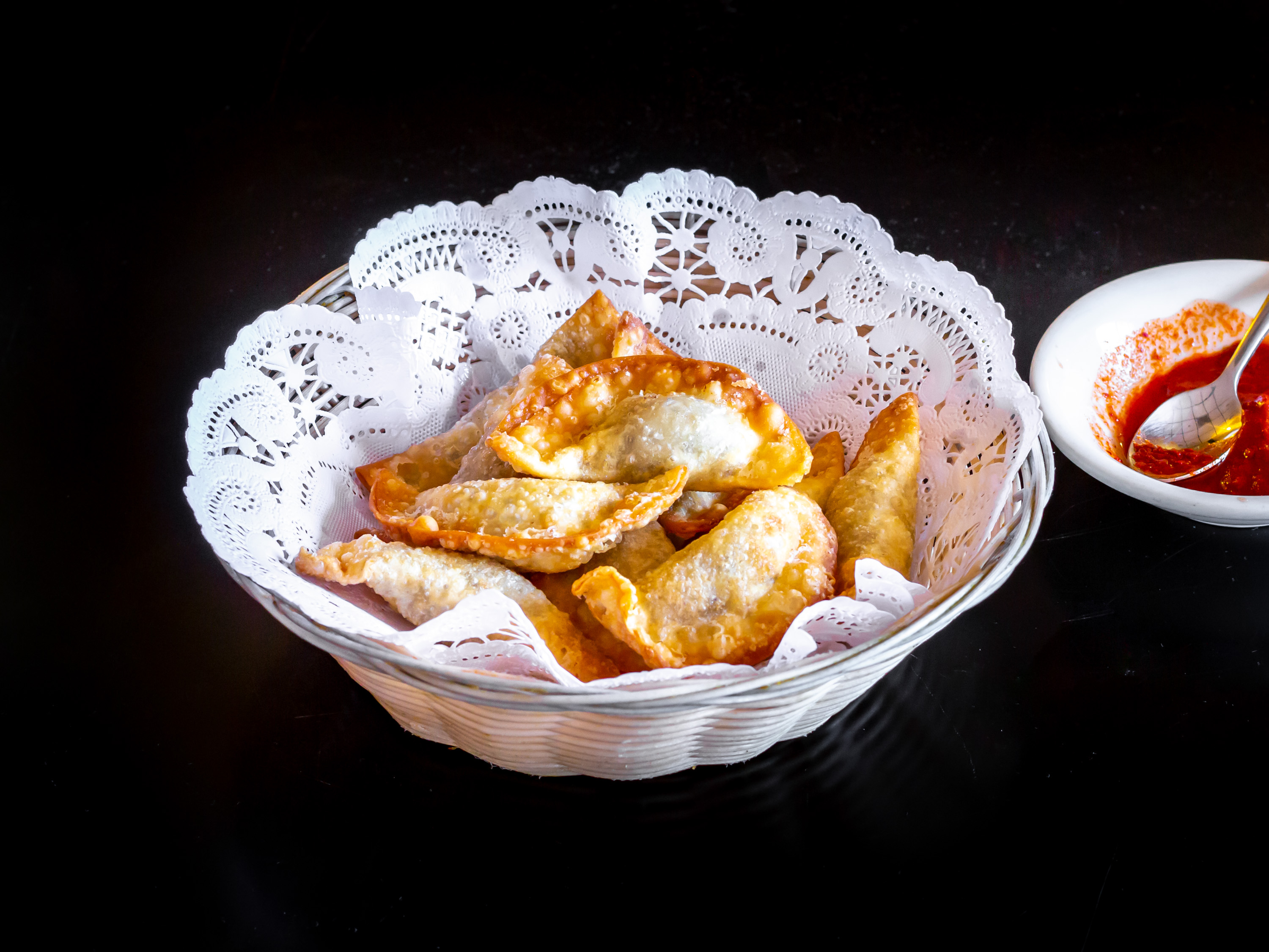Order Fried Mandu food online from Kyung Sung Korean Restaurant store, Newport News on bringmethat.com