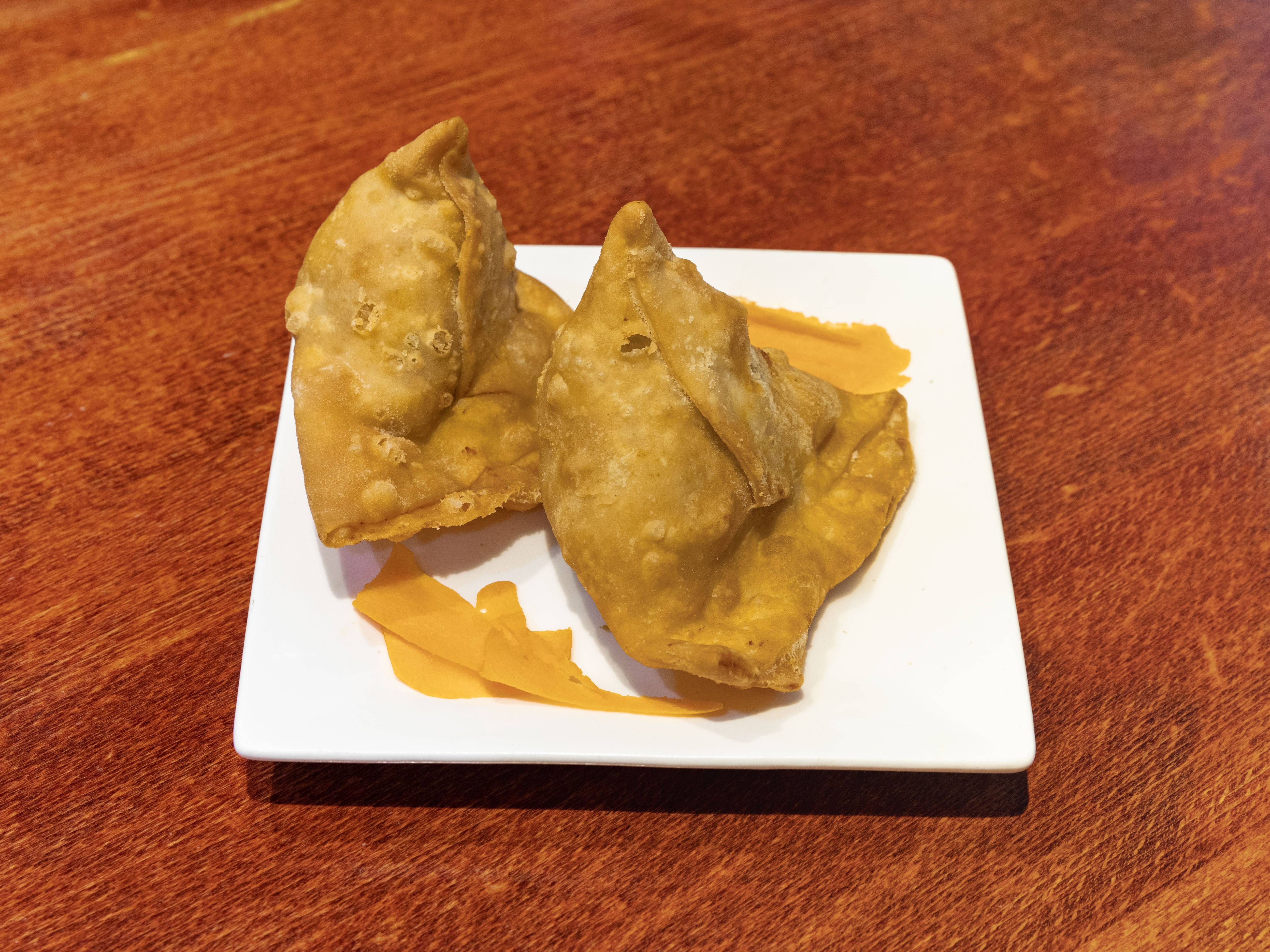 Order Samosas (2 pcs) food online from Curry heights store, Brooklyn on bringmethat.com