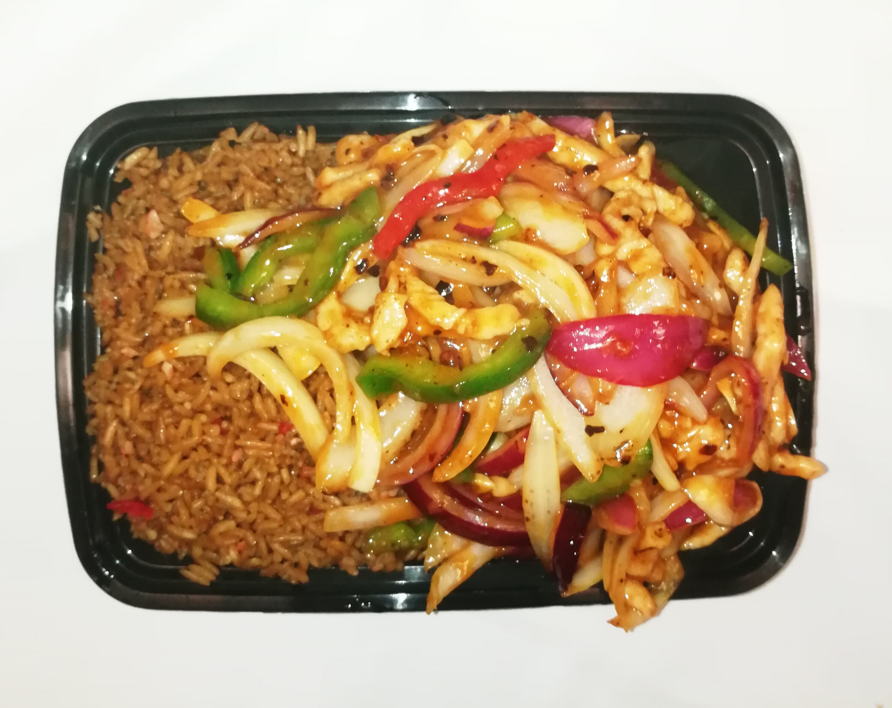 Order C28 Hot and spicy chicken food online from Canton Wok store, Pawtucket on bringmethat.com