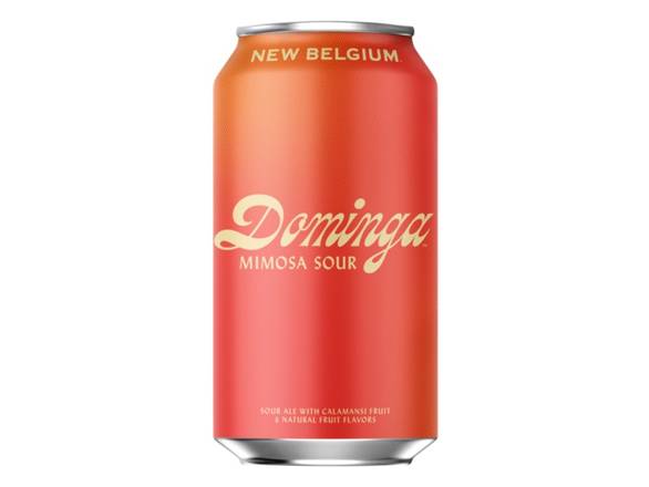 Order New Belgium Dominga Mimosa Sour - 6x 12oz Cans food online from Kirby Food & Liquor store, Champaign on bringmethat.com