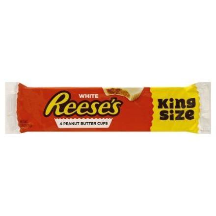 Order Reese's White Peanut Butter Cups King Size (2.8 oz) food online from Light Speed Market store, Marietta on bringmethat.com