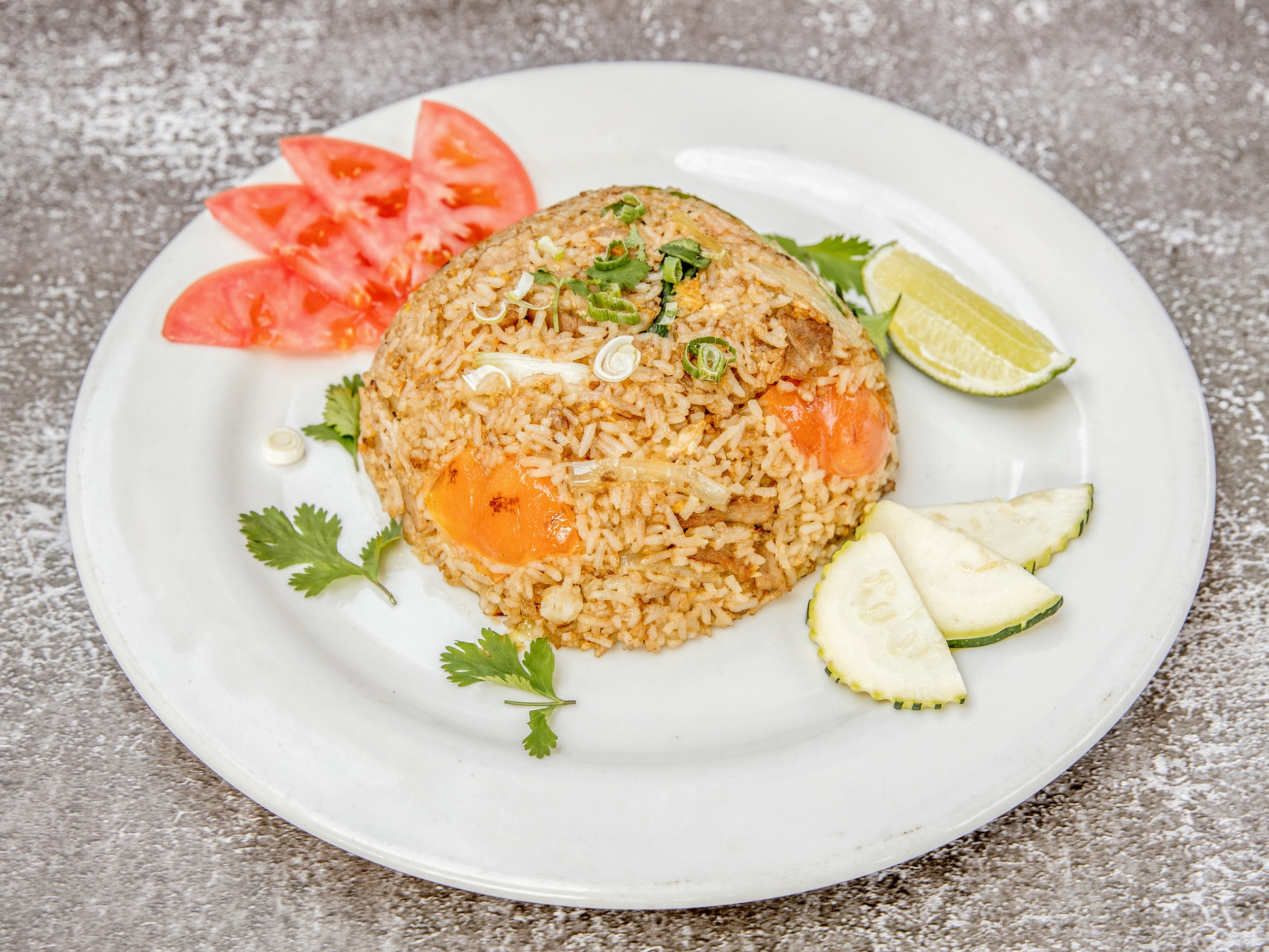 Order Original Fried Rice food online from Thai Spice store, Lakeway on bringmethat.com