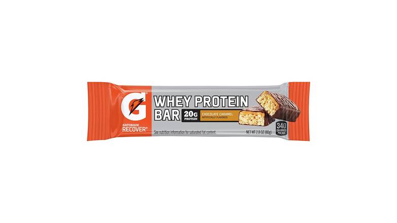 Order Gatorade Recover Whey Protein Bar Chocolate Caramel food online from Trumbull Mobil store, Trumbull on bringmethat.com