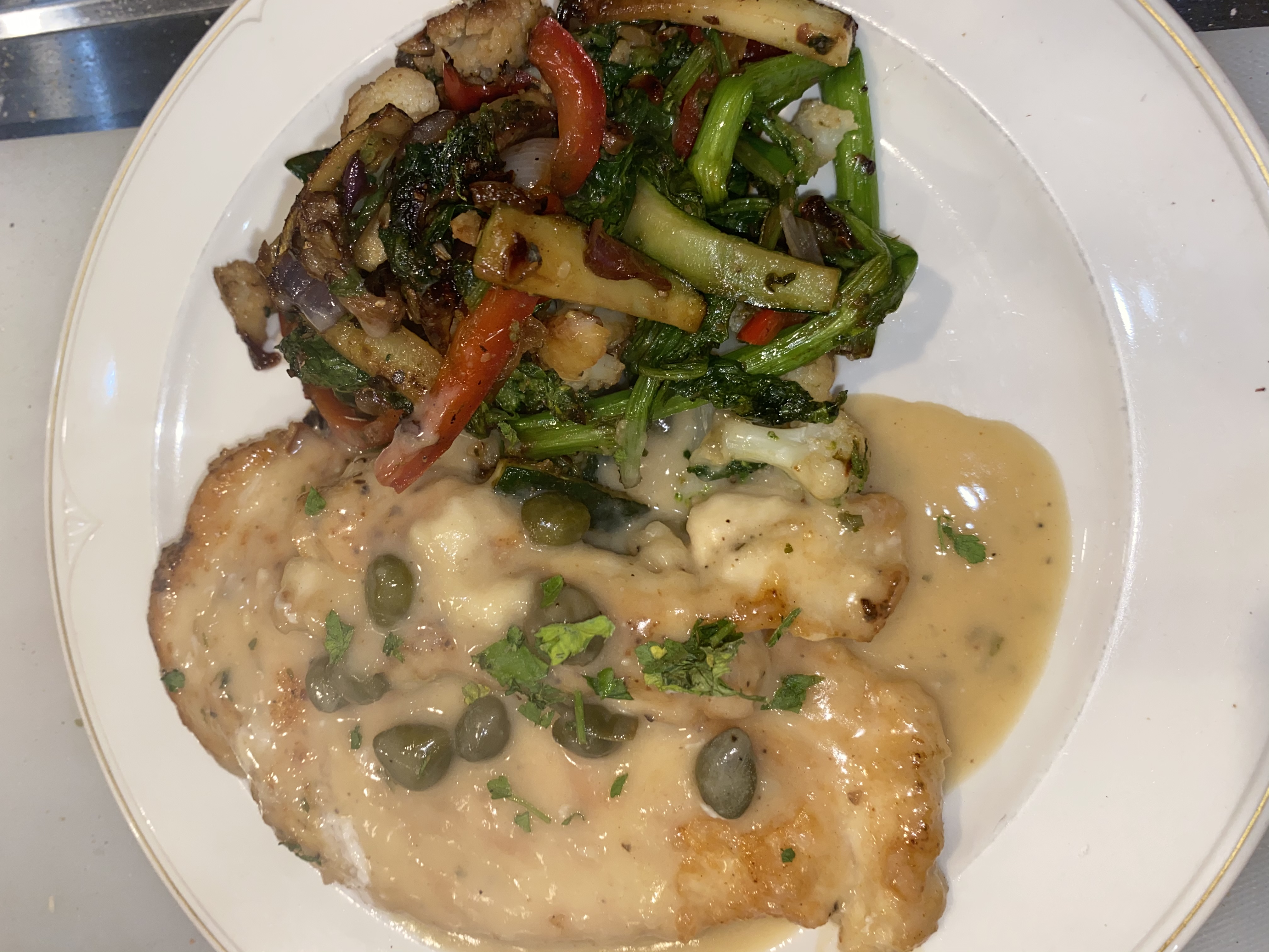 Order Chicken Piccata food online from South Philly Italian Kitchen store, Philadelphia on bringmethat.com