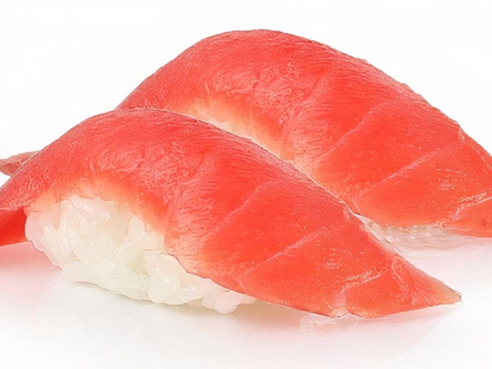 Order Yellowfin Tuna Nigiri /Maguro food online from Momiji store, Portland on bringmethat.com