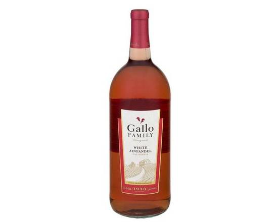 Order Gallo Family Vineyards, White Zinfandel California (NV) · 1.5 L food online from House Of Wine store, New Rochelle on bringmethat.com