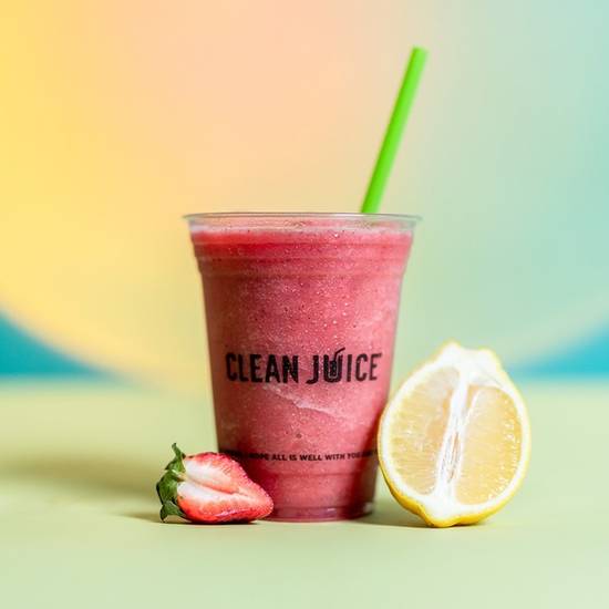 Order The Dragon Fruit Lemonade One 16 oz food online from Clean Juice store, Knoxville on bringmethat.com