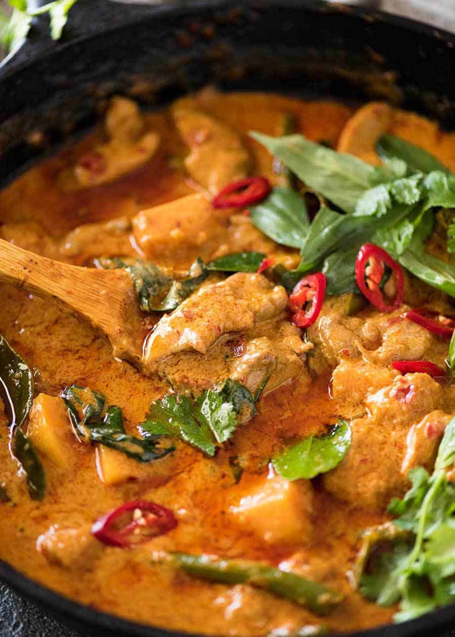 Order Red Curry food online from Thai Village store, American Fork on bringmethat.com