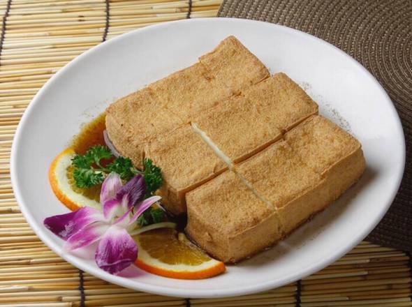 Order Marinated Fried Tofu in Light Soy Sauce food online from Peony Seafood Restaurant store, Oakland on bringmethat.com