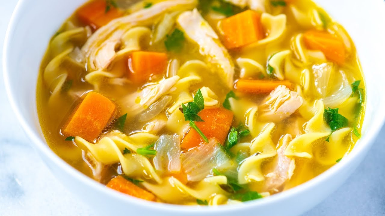 Order Chicken Noodles Soup food online from Spartan Pizzeria store, Baltimore on bringmethat.com