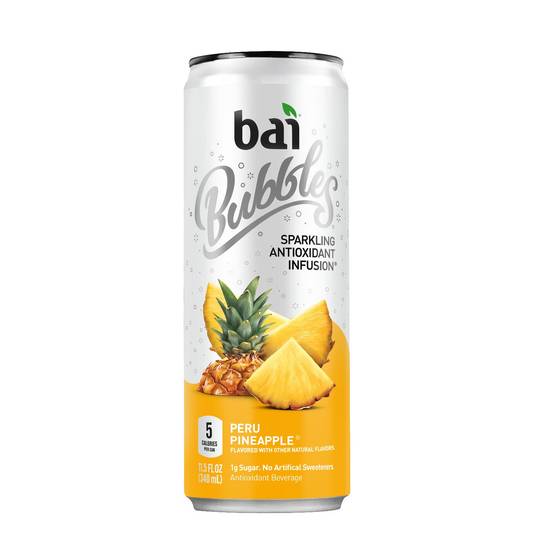 Order Bai Bubbles Sparkling Water Peru Pineapple food online from Deerings Market store, Traverse City on bringmethat.com