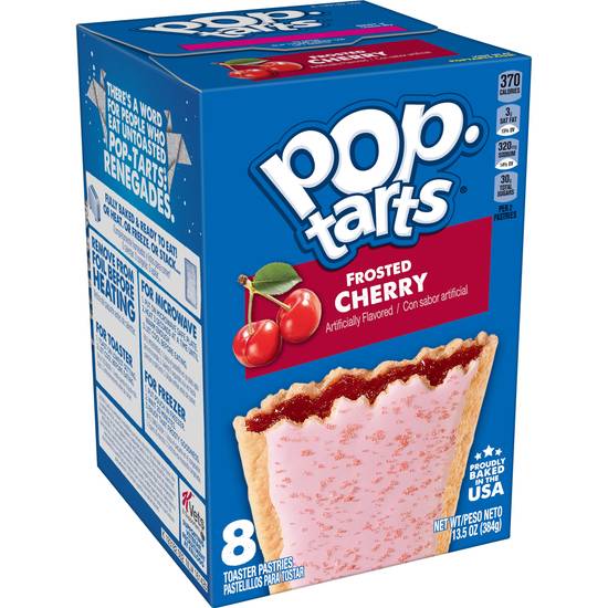 Order Pop-Tarts Frosted Cherry Toaster Pastries, 4 PK food online from Cvs store, LOS ANGELES on bringmethat.com