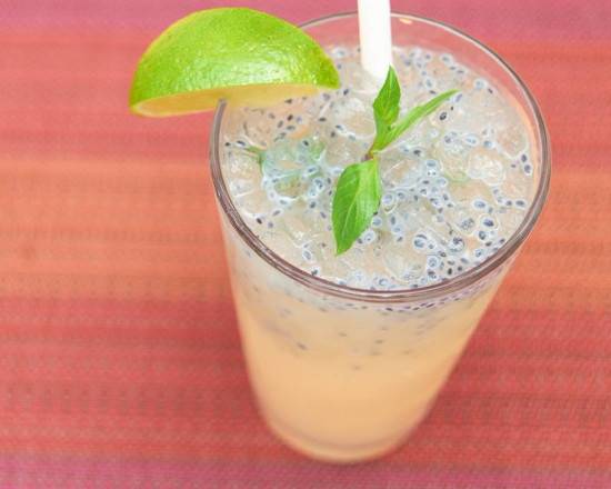 Order Basil Seed Mango / Basil Seed Lychee Drink food online from Basil Indian and Thai Grill store, Montclair on bringmethat.com