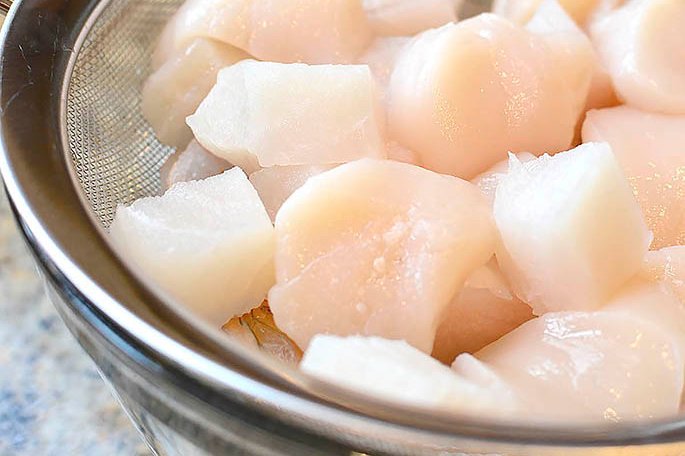 Order 1 Lb Scallop food online from Crazy Seafood store, West Springfield on bringmethat.com