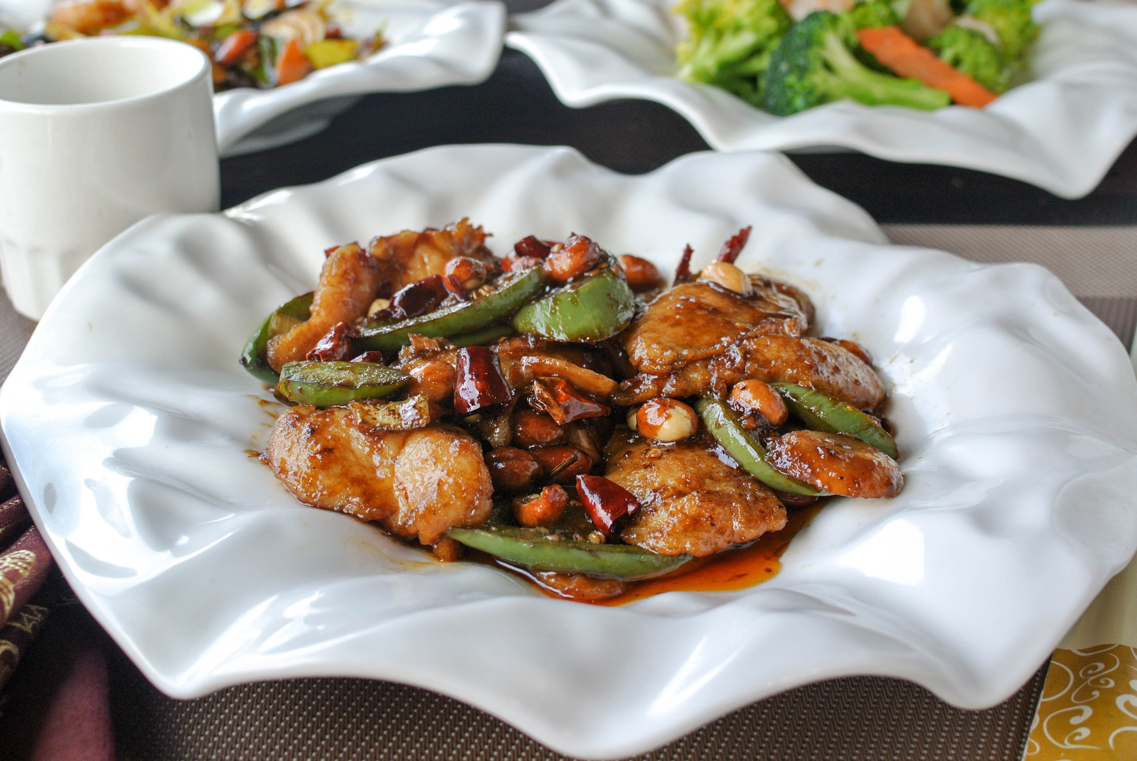 Order Kung Pao Squid/Fish Fillet/Shrimp 宮保魷魚/魚片/蝦仁 food online from Fey Restaurant store, Menlo Park on bringmethat.com