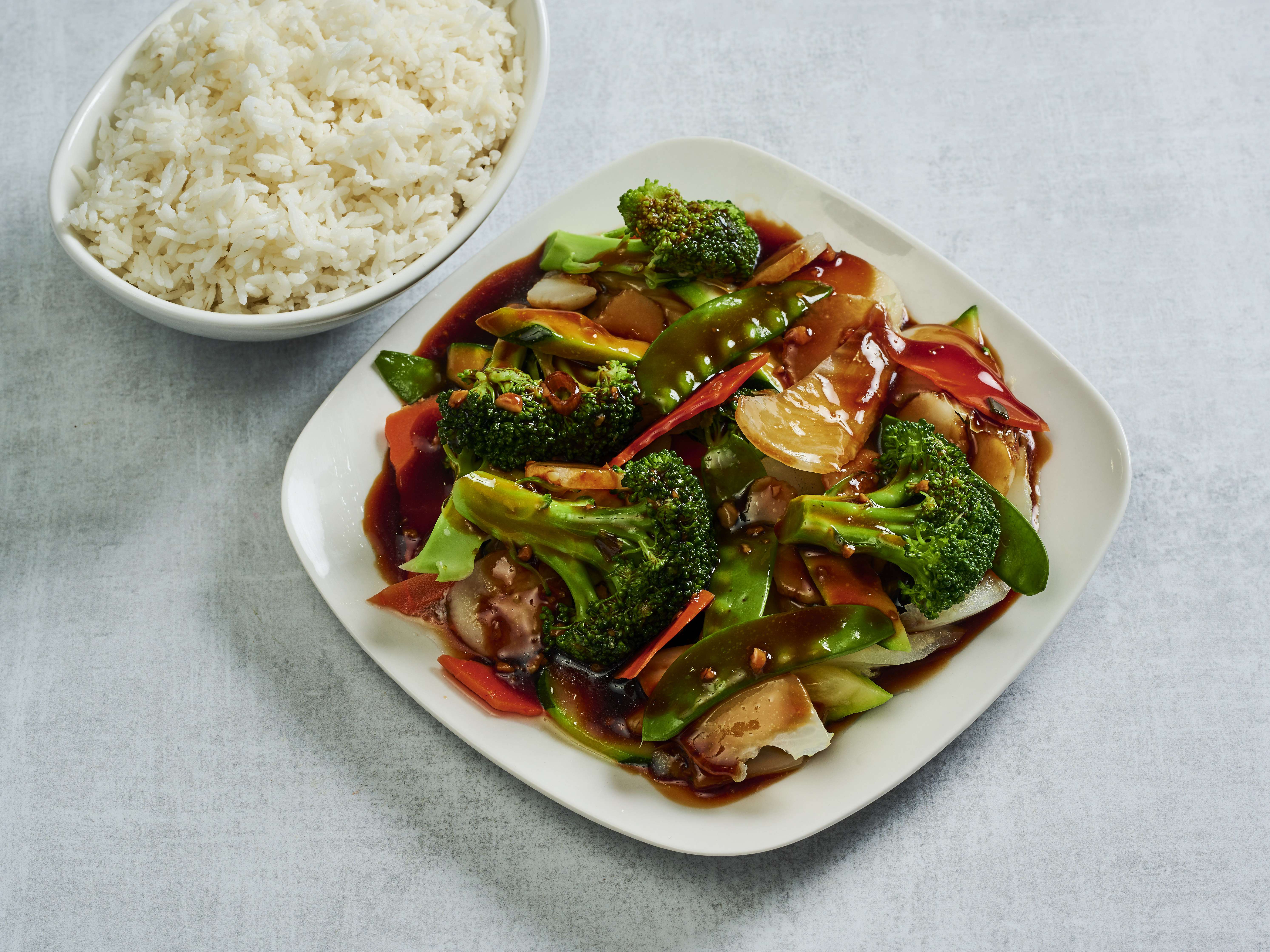 Order Steamed Vegetables food online from Rice Wok store, Studio City on bringmethat.com
