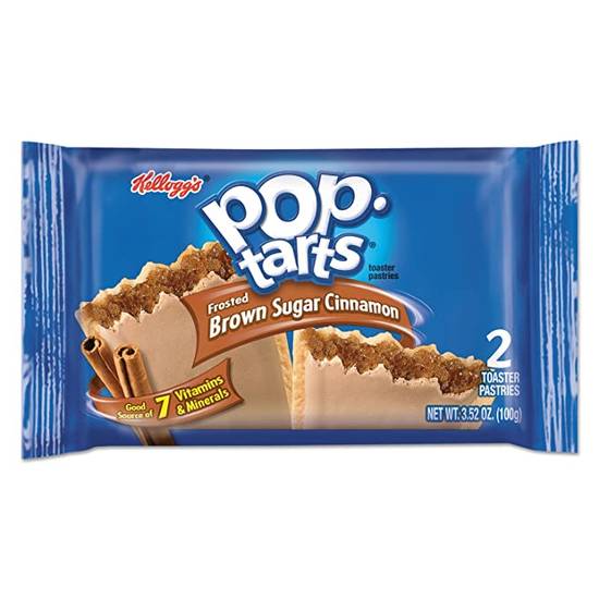 Order Kelloggs Poptarts Frosted Brown Sugar Cinnamon Pastries 2 Count food online from Exxon Food Mart store, Port Huron on bringmethat.com