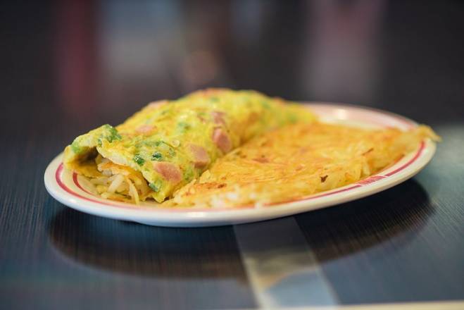 Order Farmers Omelet food online from National Coney Island store, Grosse Pointe on bringmethat.com