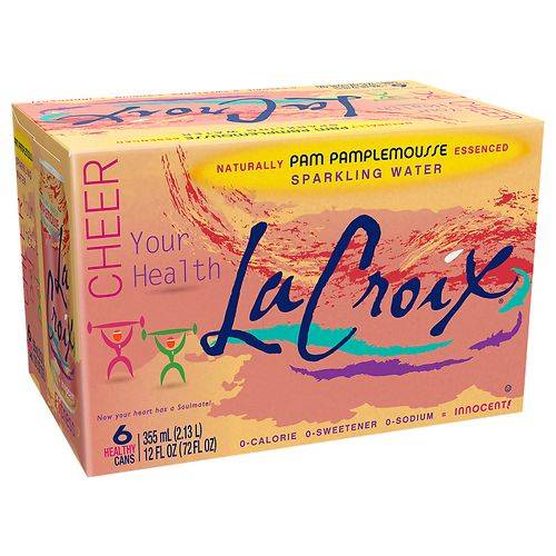 Order LaCroix Sparkling Water Grapefruit - 12.0 oz x 6 pack food online from Walgreens store, WEST MEMPHIS on bringmethat.com