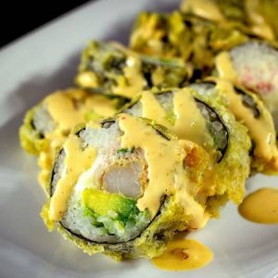 Order OMEGA ROLL food online from Kumori Sushi & Teppanyaki - Ridge View Center store, Mcallen on bringmethat.com