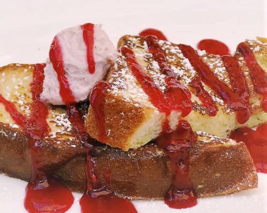 Order Raspberry-Mascarpone French Toast food online from Beach Plum Kitchen store, Carlsbad on bringmethat.com