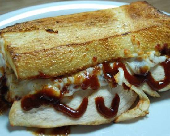 Order Chicken Barbecue Sandwich food online from Stefano Pizza store, San Rafael on bringmethat.com