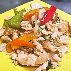 Order Pad Kaprow food online from Pad Thai Restaurant store, Fairbanks on bringmethat.com