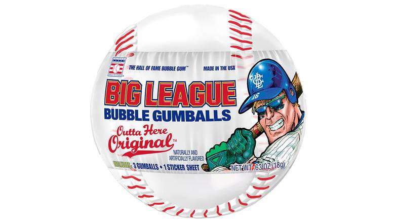 Order Big League Chew Baseball With Gum food online from Red Roof Market store, Lafollette on bringmethat.com