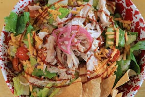Order Southwestern Salad - Pork food online from The Fish And The Hog store, Kamuela on bringmethat.com
