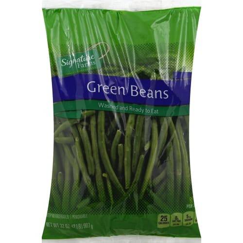 Order Signature Farms · Ready to Eat Green Beans (32 oz) food online from ACME Markets store, Philadelphia on bringmethat.com