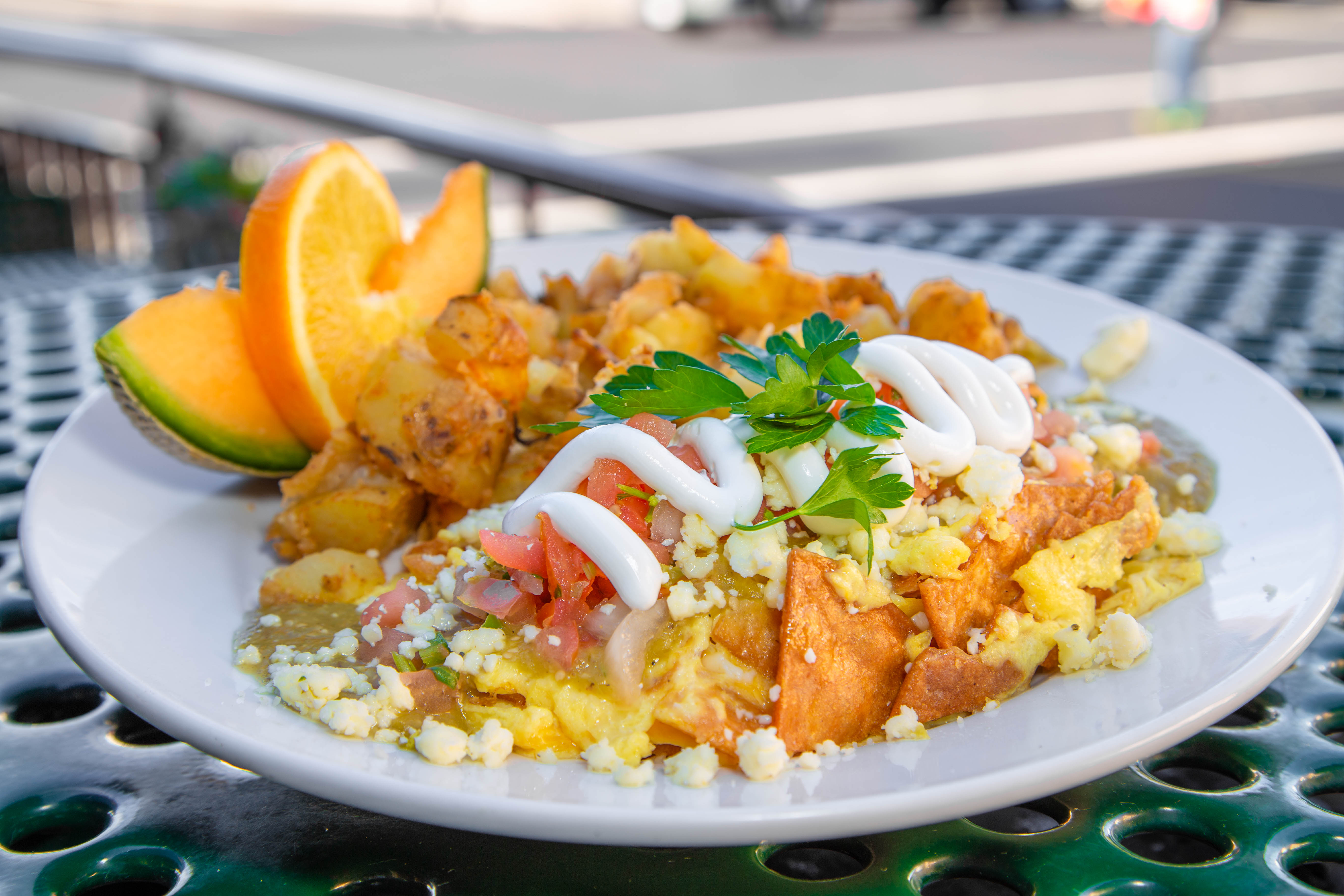 Order Chilaquiles food online from Mom Restaurant store, Chico on bringmethat.com