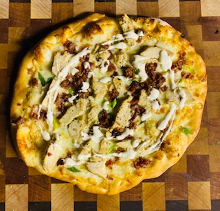Order Cowgirl Pizza food online from Woodstock Fire Foods store, Meridian on bringmethat.com