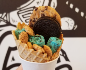 Order #2 Cookie Monster  food online from Wonders Ice Cream store, Burleson on bringmethat.com