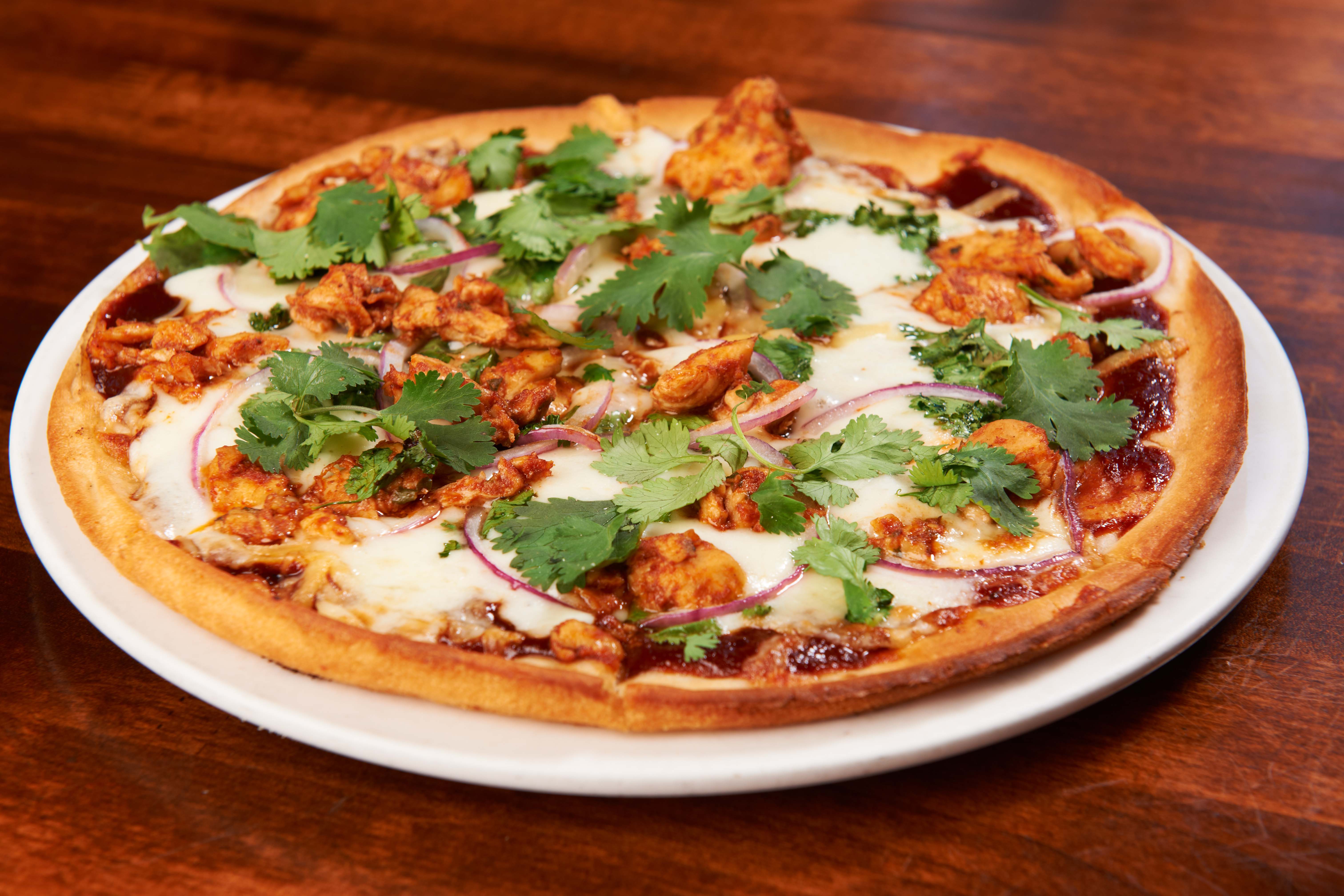 Order Ladou's Barbeque Chicken Pizza food online from Sammy's Woodfired Pizza store, San Diego on bringmethat.com