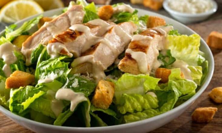 Order Caesar Salad w/Chicken food online from Dallas bbq store, New York on bringmethat.com