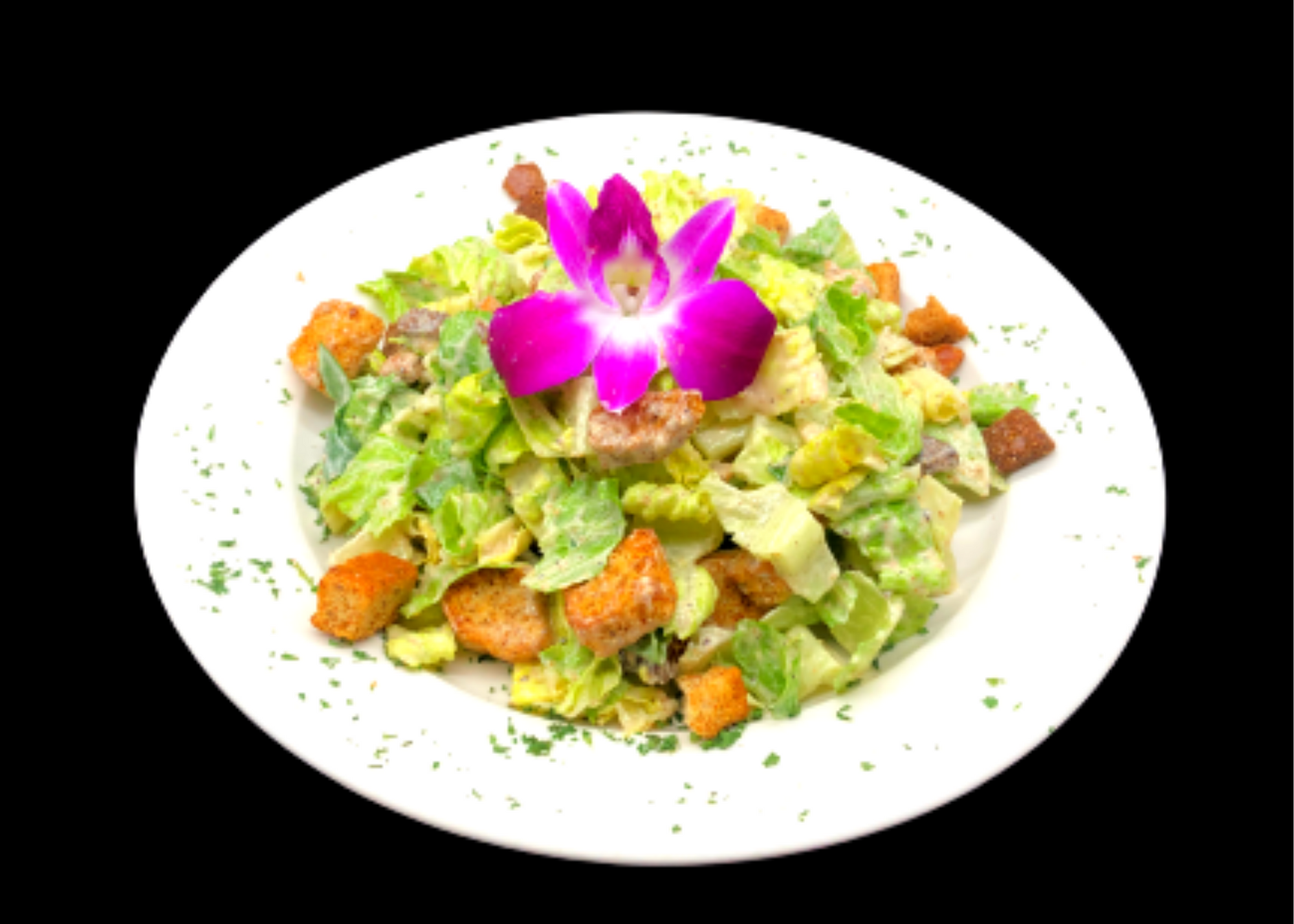 Order Caesar Salad food online from Salsa Y Brasa Restaurant store, New Rochelle on bringmethat.com