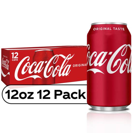 Order Coca-Cola Soda (12 oz x 12 ct) food online from Rite Aid store, DEPEW on bringmethat.com
