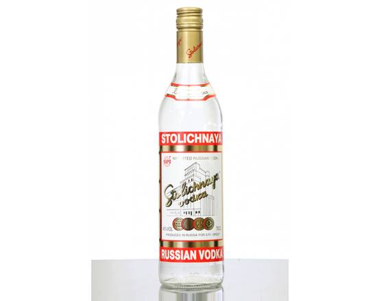 Order Stolichnaya 1L food online from House Of Wine store, New Rochelle on bringmethat.com