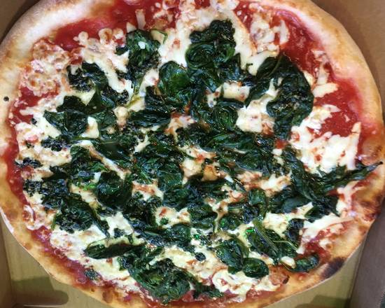 Order Spinach Pizza food online from Zeytin Pizza & Pasta store, Richmond on bringmethat.com
