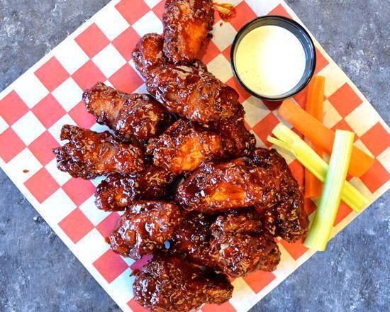 Order THEY'RE BACK! Bone- In Wings food online from Nashville Hot Chicken Shack store, Monaca on bringmethat.com