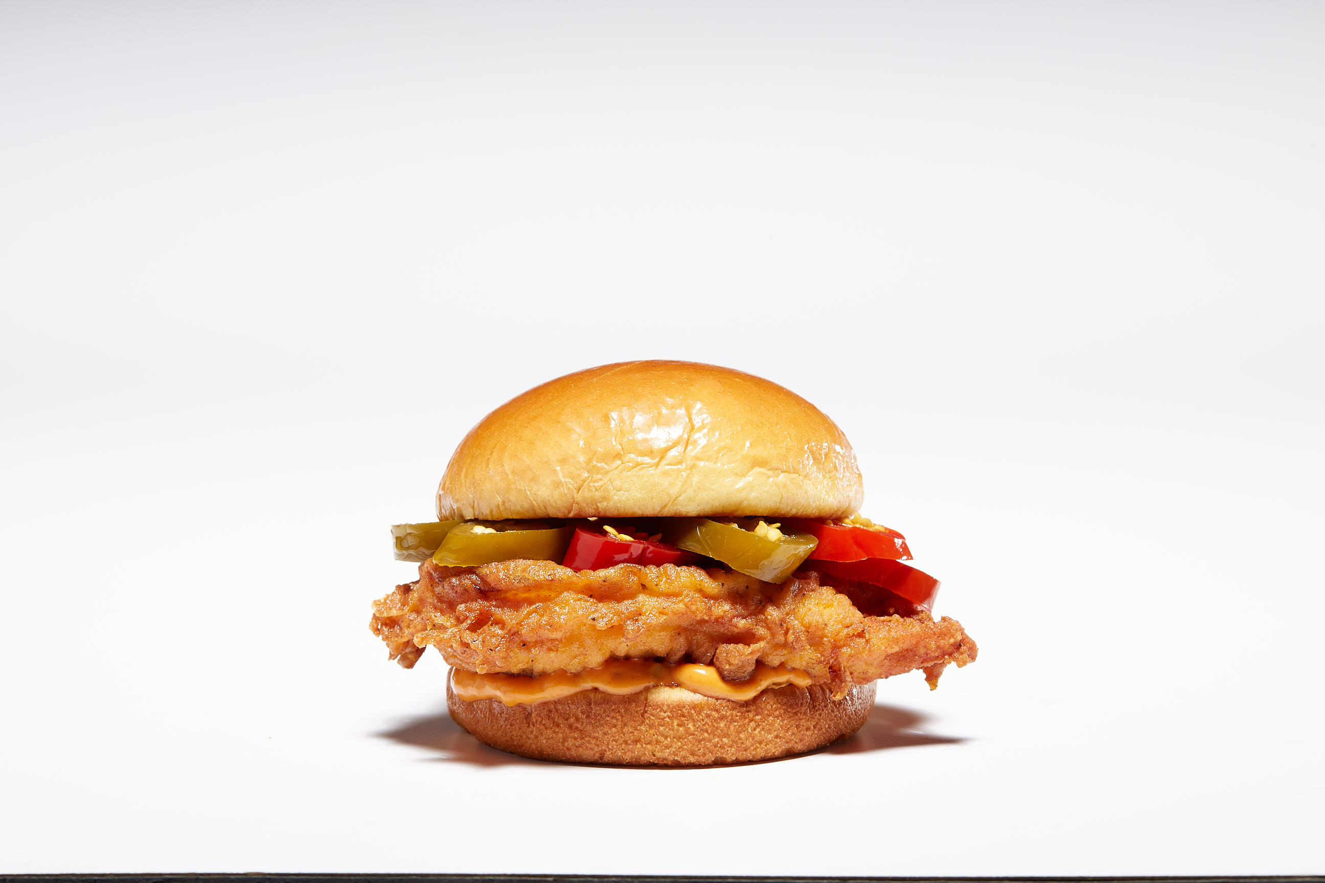 Order Spicy Breaded Chicken Sandwich Combo food online from Frisch Big Boy store, Middletown on bringmethat.com