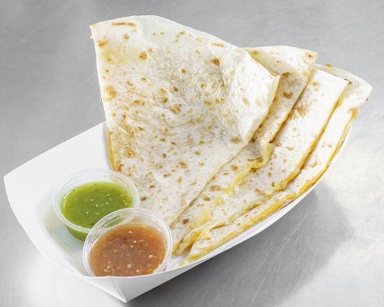Order Queso/Cheese Quesadilla food online from Blue Burro store, Gilbert on bringmethat.com