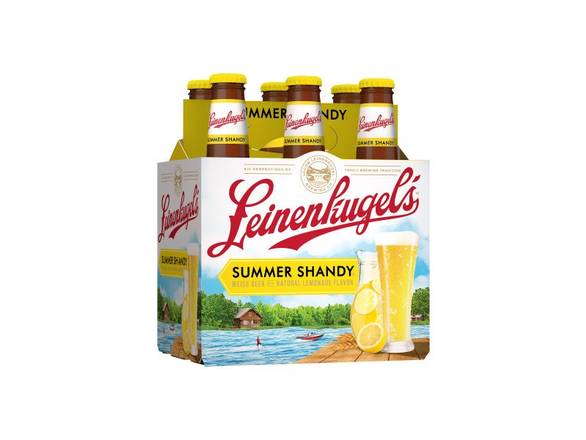 Order Leinenkugel's Summer Shandy Craft Beer - 6x 12oz Bottles food online from Kirby Food & Liquor store, Champaign on bringmethat.com