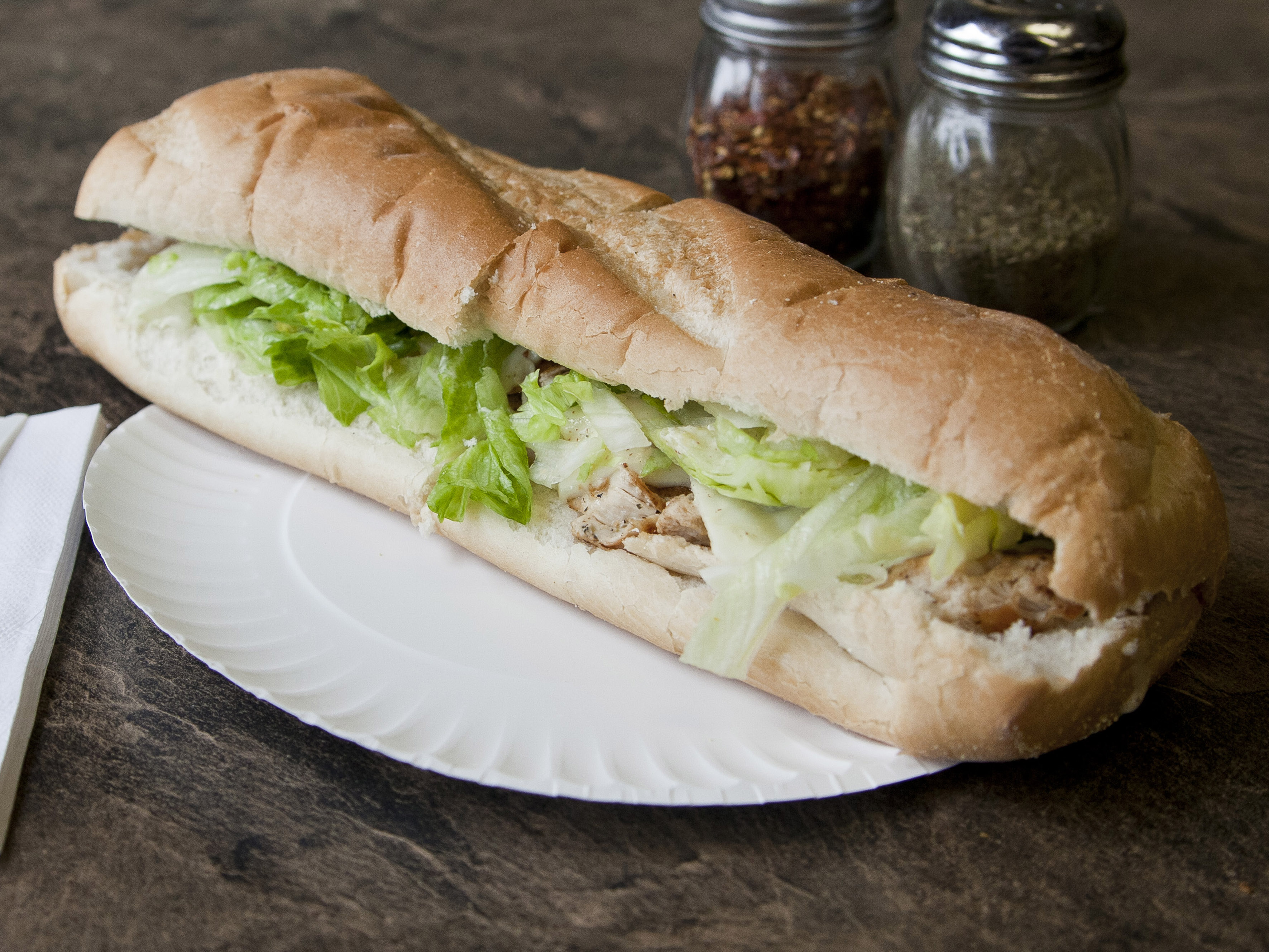 Order Grilled Buffalo Chicken Sub food online from Greek House of Pizza store, Rockland on bringmethat.com