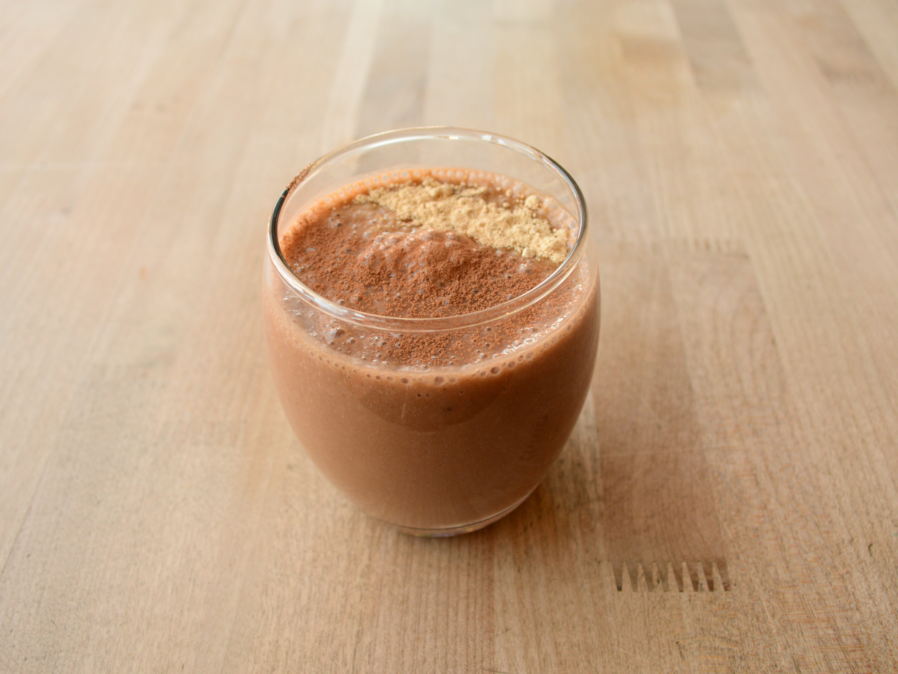 Order Chaco Maca Smoothie food online from Chaco Canyon Bakery Cafe store, Seattle on bringmethat.com